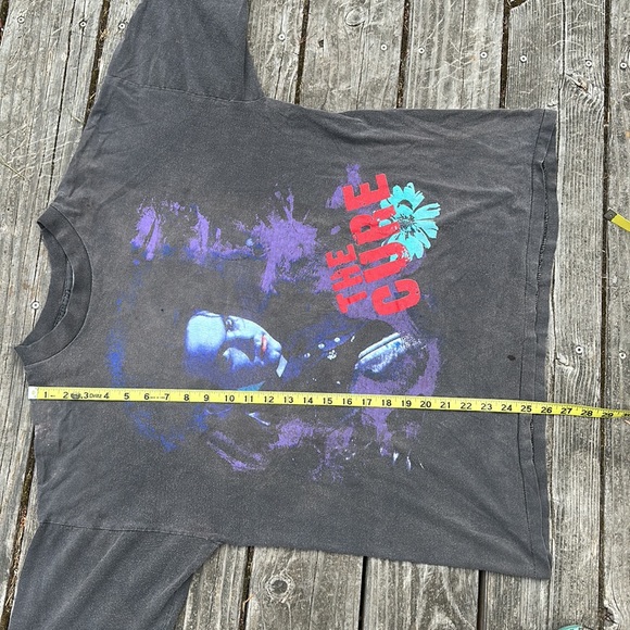 The Cure The Prayer Tour VTG 1989 2 side print single stitch tee Black one size - Picture 8 of 11